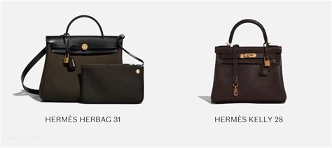 hermes herbag vs new